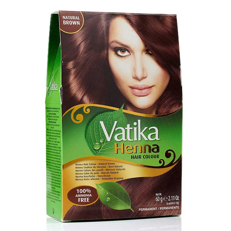 DABUR VATIKA HENNA HAIR COLOR NTRL BRWN 10GM