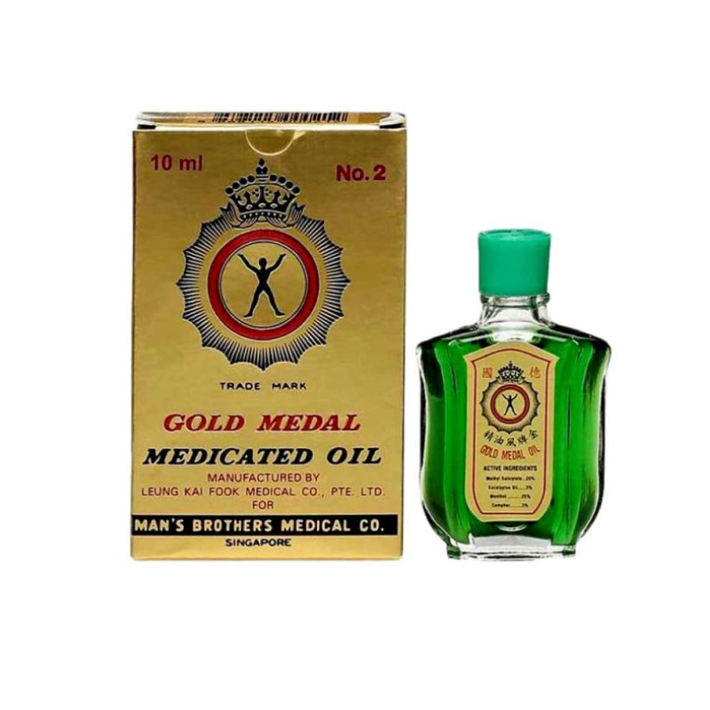 GOLD MEDAL MEDICATED OIL 10ML