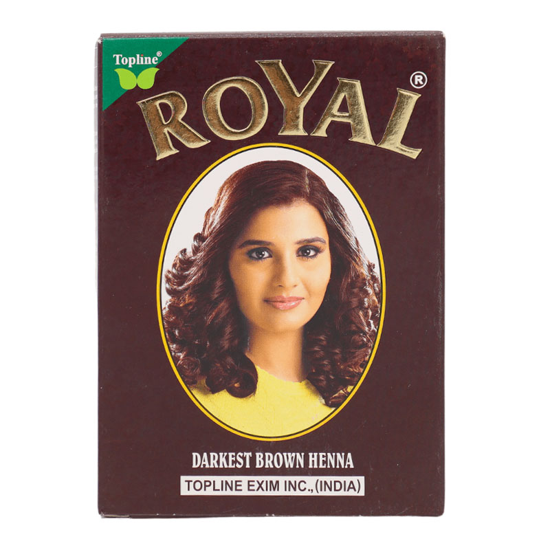 ROYAL DARK BROWN HENNA 60GM