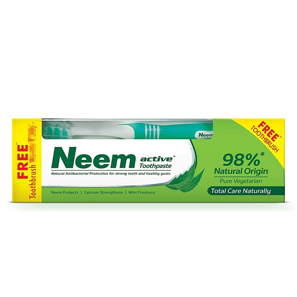 NEEM ACTIVE TOOTHPASTE 150G + BRUSH