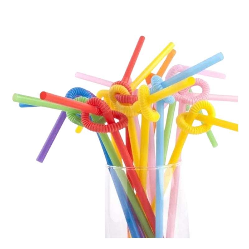 PLASTIC STRAW 100PC 6MM