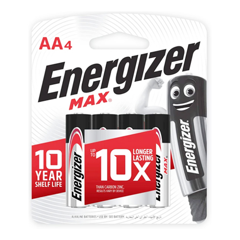 ENG BAT MAX  ALK E91BP4 AA