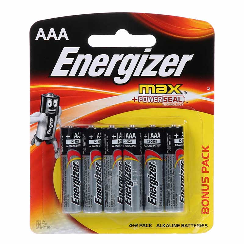 ENG BAT MAX ALK E92BP6 AAA 4+2