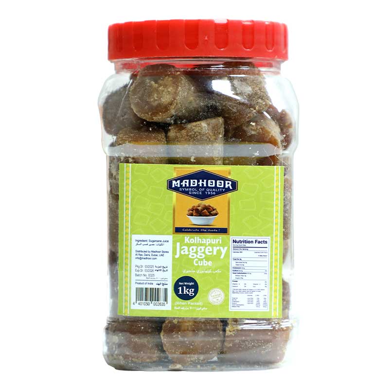 JAGGERY NATURAL CUBE JAR 1KG