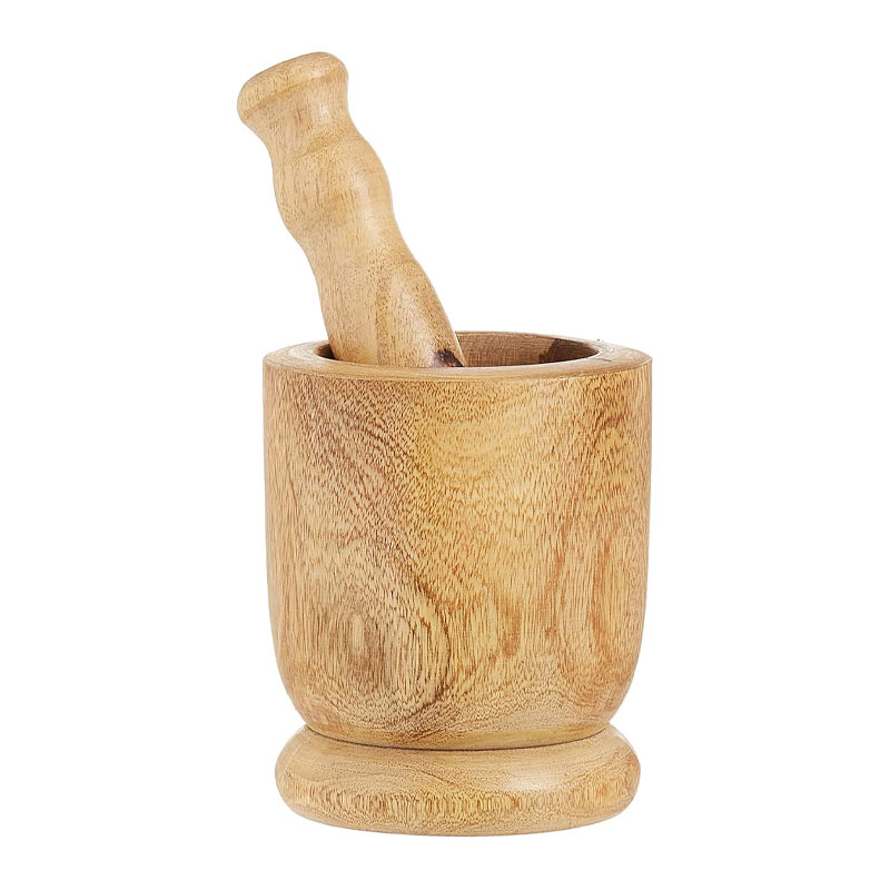 RAJ WOODEN MORTAR 2