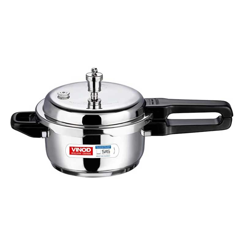 VINOD STEEL INDUCN PRS COOKER 3LTR