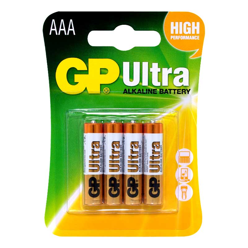 GP ULTRA ALKALINE 4+2 AAA LR03 1.5V