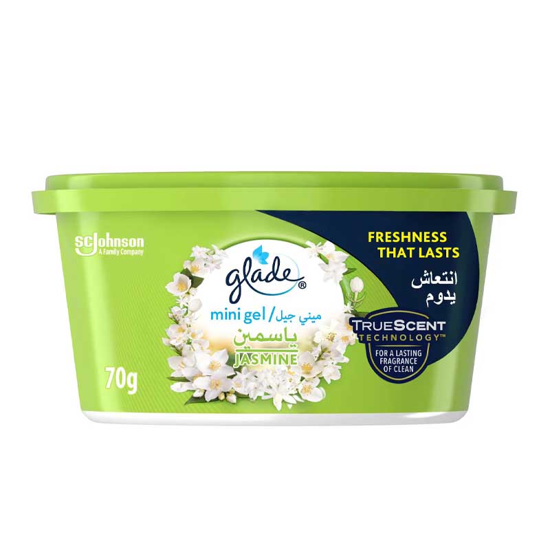 GLADE MINI GEL JASMINE 70GM