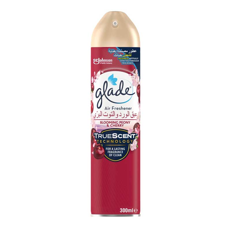 GLADE A/F BLMG PNY&amp;CHRRY  300ML