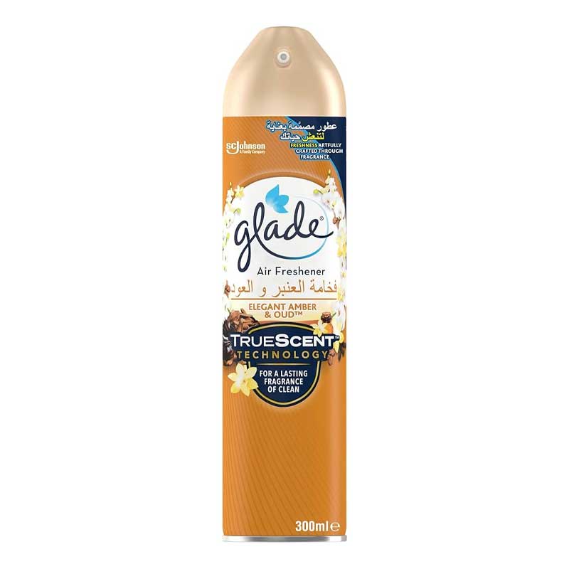 GLADE A/F AMBER&amp;OUD 300ML