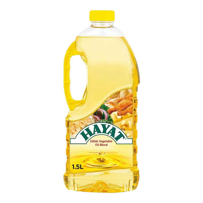HAYAT VEGETABLE OIL 1.5LTR