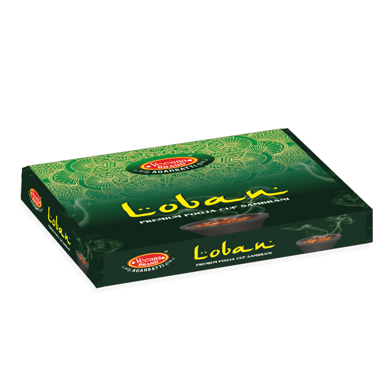 VEEANA SAMBRANI CUP LOBAN 12PCS