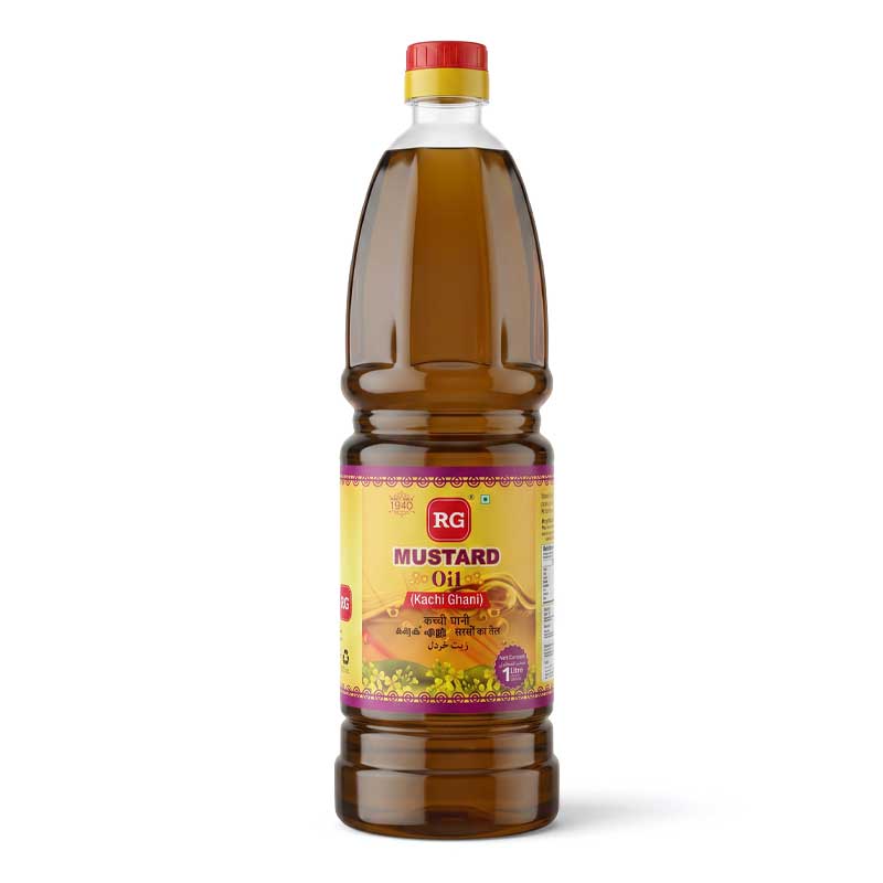 RG KACHI GHANI MUSTARD OIL 1LTR