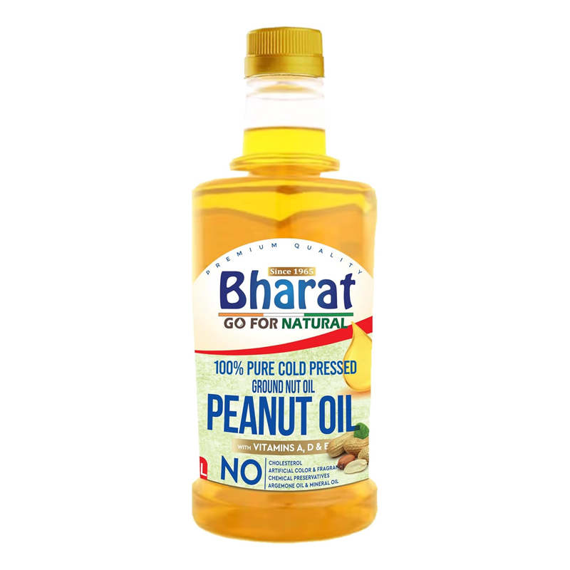BHARAT COLD PRESSED GROUNDNUT OIL 2LTR