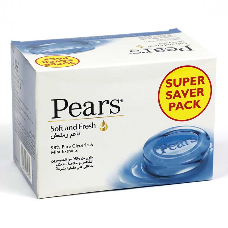 PEARS SOAP SOFT &amp; FRESH 125GM