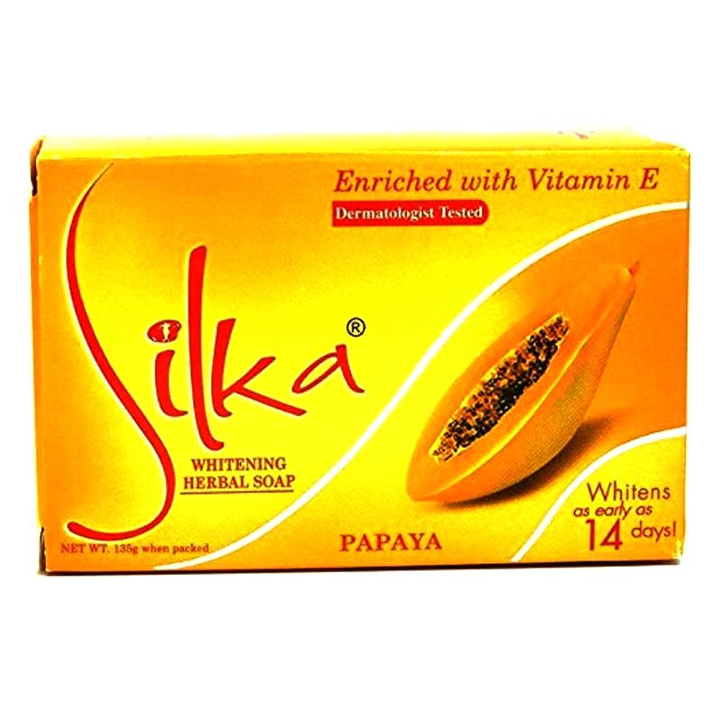 SILKA SOAP PAPAYA 135GM