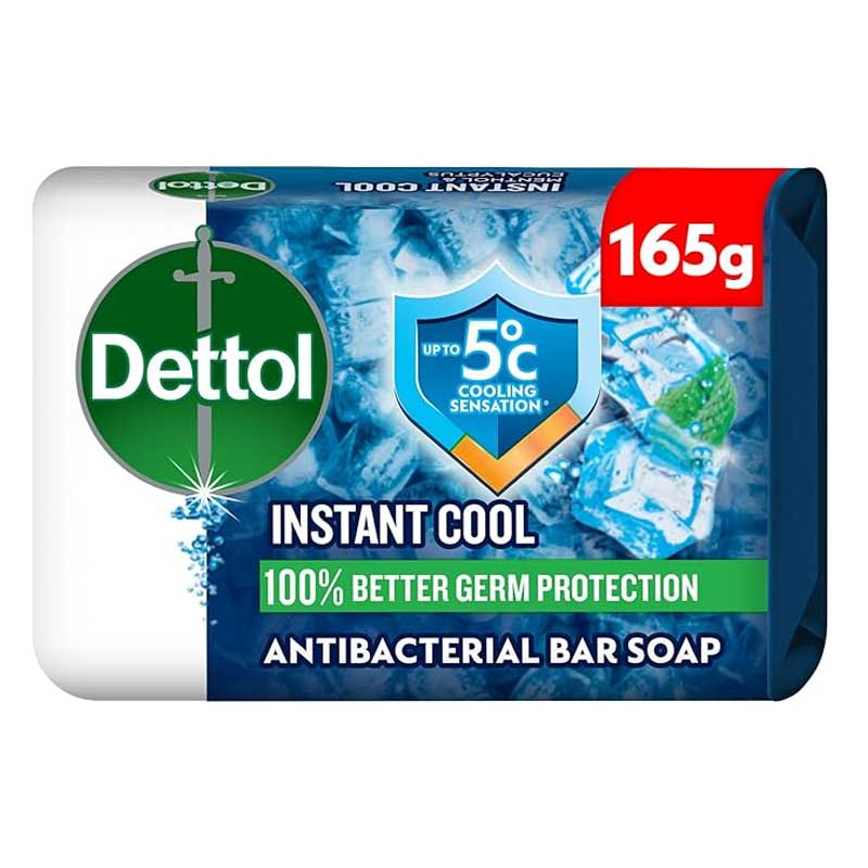 DETTOL SOAP INSTANT COOL 165GM