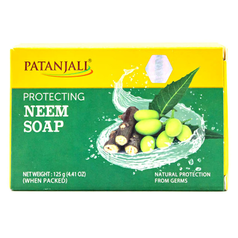 PATANJALI PROTECTING NEEM SOAP 125 GM