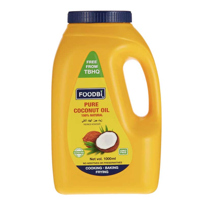 FOODBI PURE COCONUT OIL HDPE 1LTR