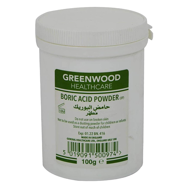 GREEN LAND BORIC ACID 100GM