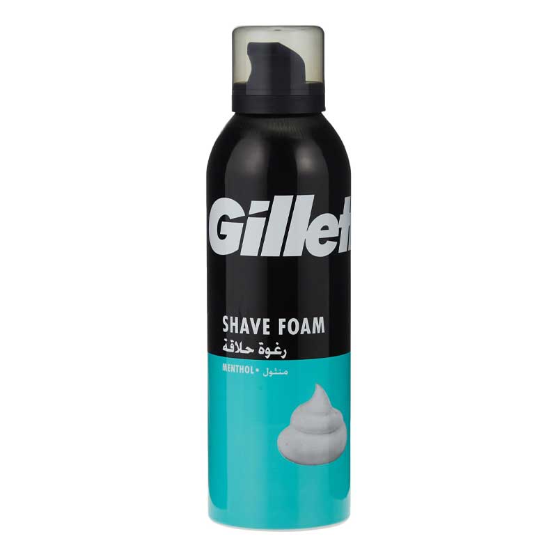 GILLETTE COLOUR FOAM 200ML MENTOL