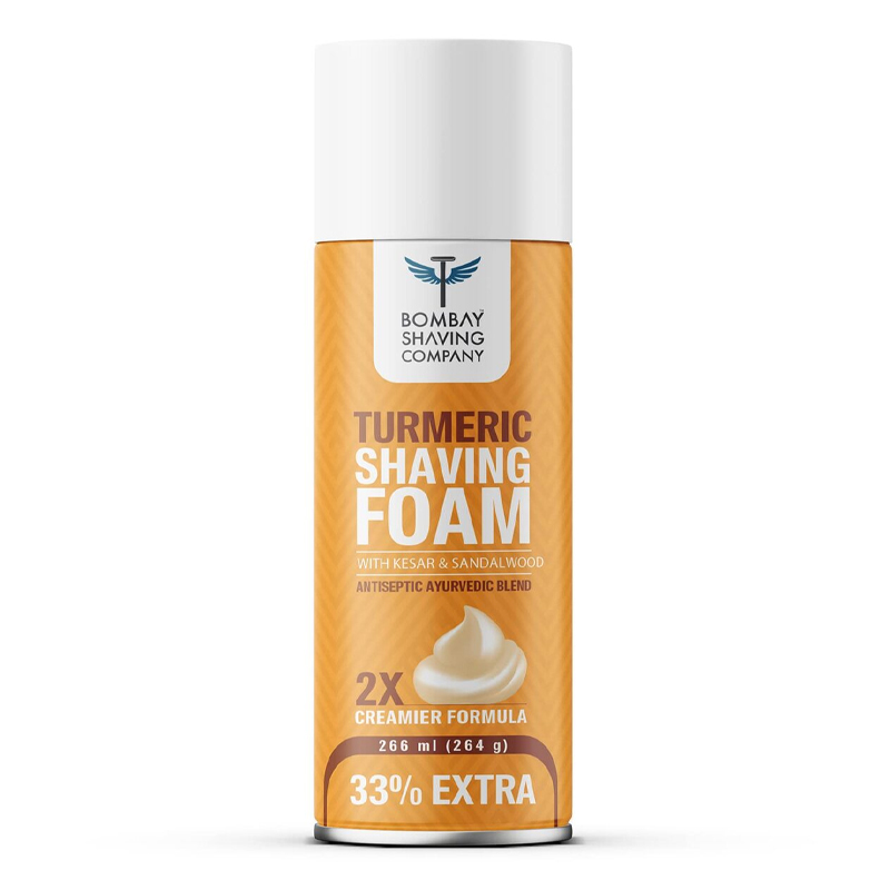 BOMBAY SHAVING TURMERIC SHAVING FOAM  266 ML