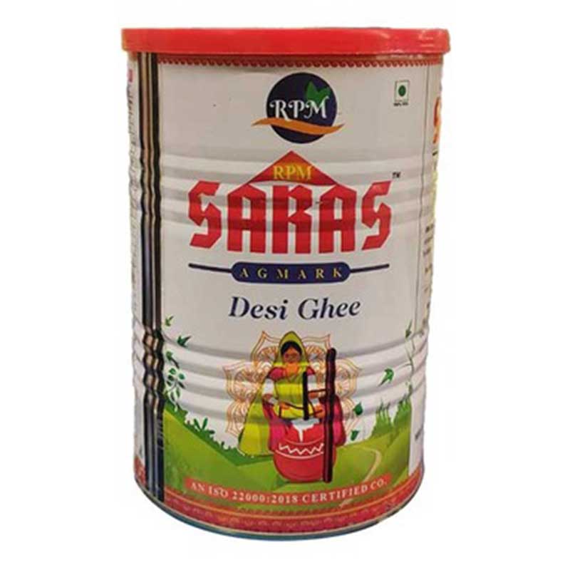 SARAS DESI GHEE 1LTR