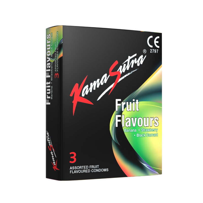 KAMASUTRA FRUIT FLAVOURS 3P
