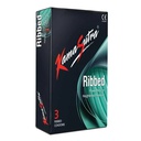 [0100009590] KS CONDOM RIBBED 3S