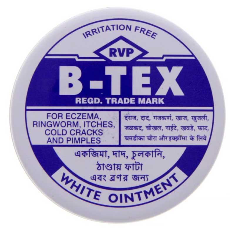 B TEX WHITE OINTMENTN 4GM