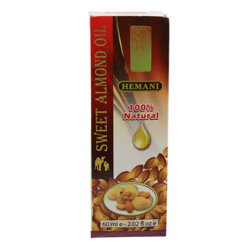 HEMANI OIL SWEET  ALMOND 60ML