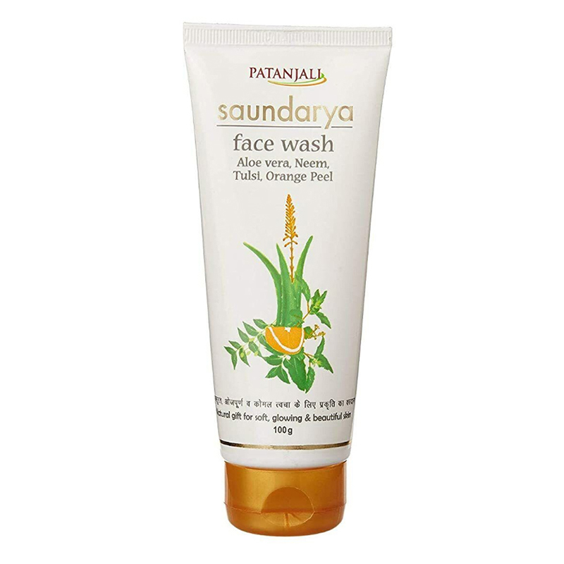 PATANJALI SAUNDARY FACE WASH 100GM
