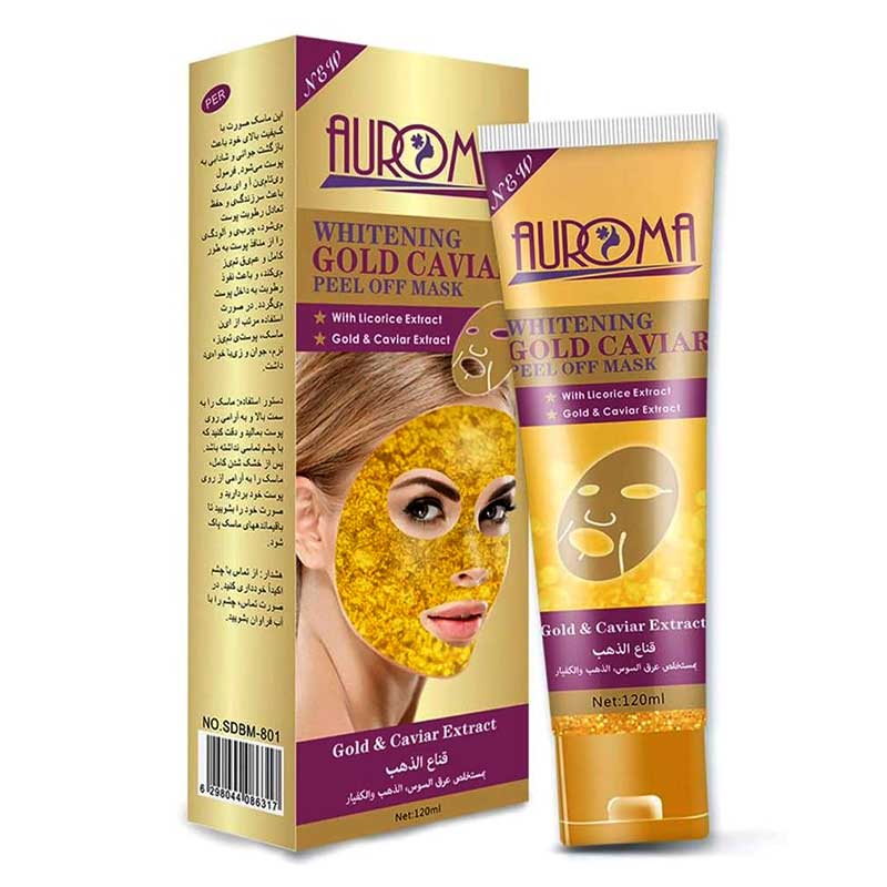 AUROMA GOLD CAVIAR PEEL OFF MASK