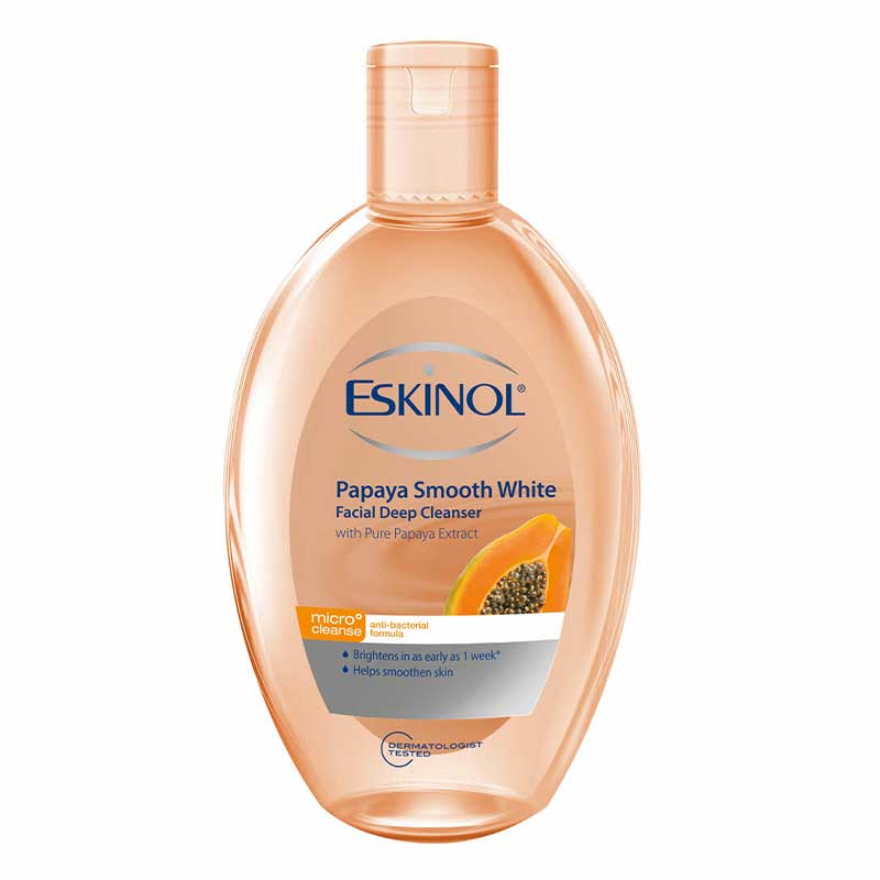 ESKINOL CLEANSER PAPAYA SMOOTH WHITE 225ML