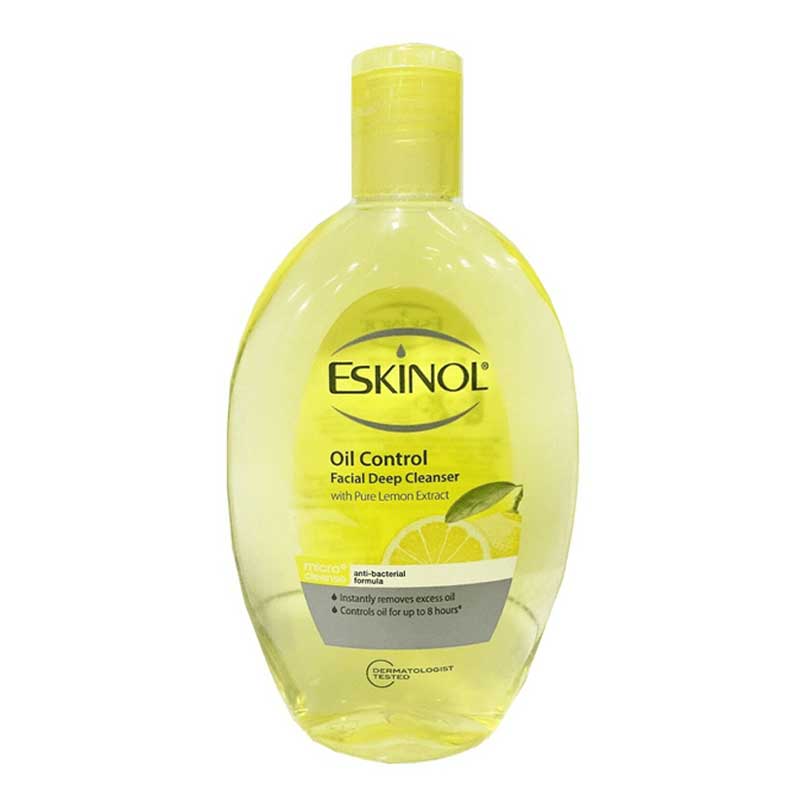 ESKINOL OIL CONTROL FACIAL CLEANSER PURE LEMON 225ML