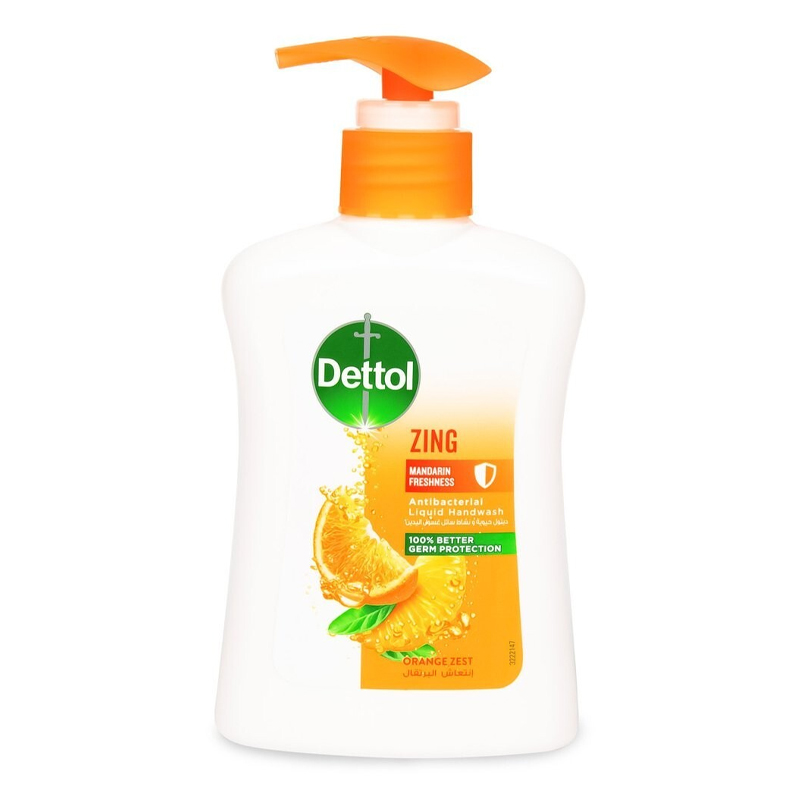 DETTOL ZING HAND WASH 200ML