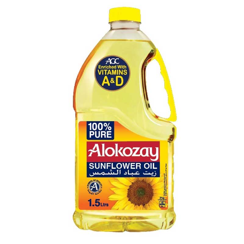 ALOKOZAY SUNFLOWER OIL 1.5 LTR