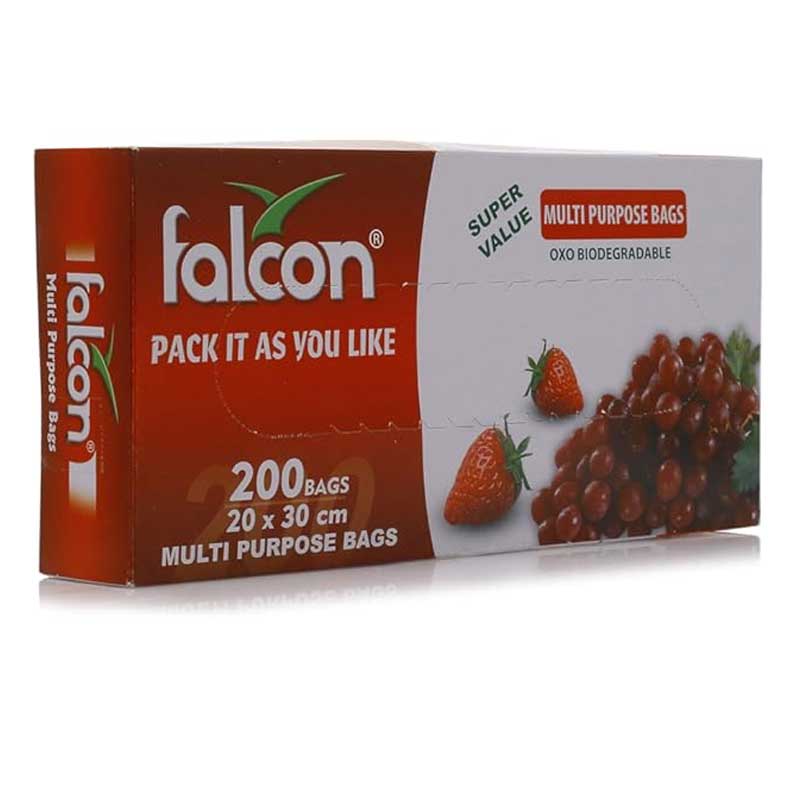 FALCON PULL &amp; CUT FREEZER BAG 20 CM X 30 CM