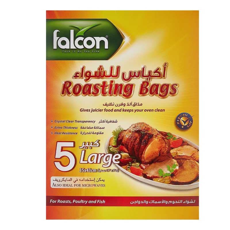 FALCON ROASTING BAGS 43 X 35 CM (5 PCS)