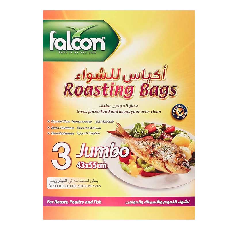 FALCON ROASTING BAGS 55 X 43 CM (3 PCS )