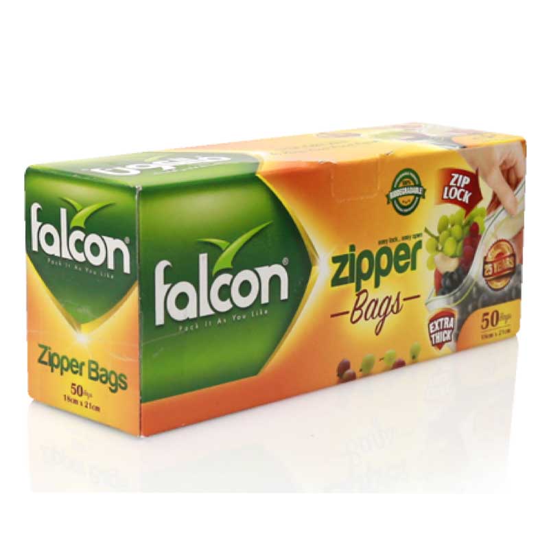 FALCON FREEZER ZIPPER BAG 21 X 18 CM