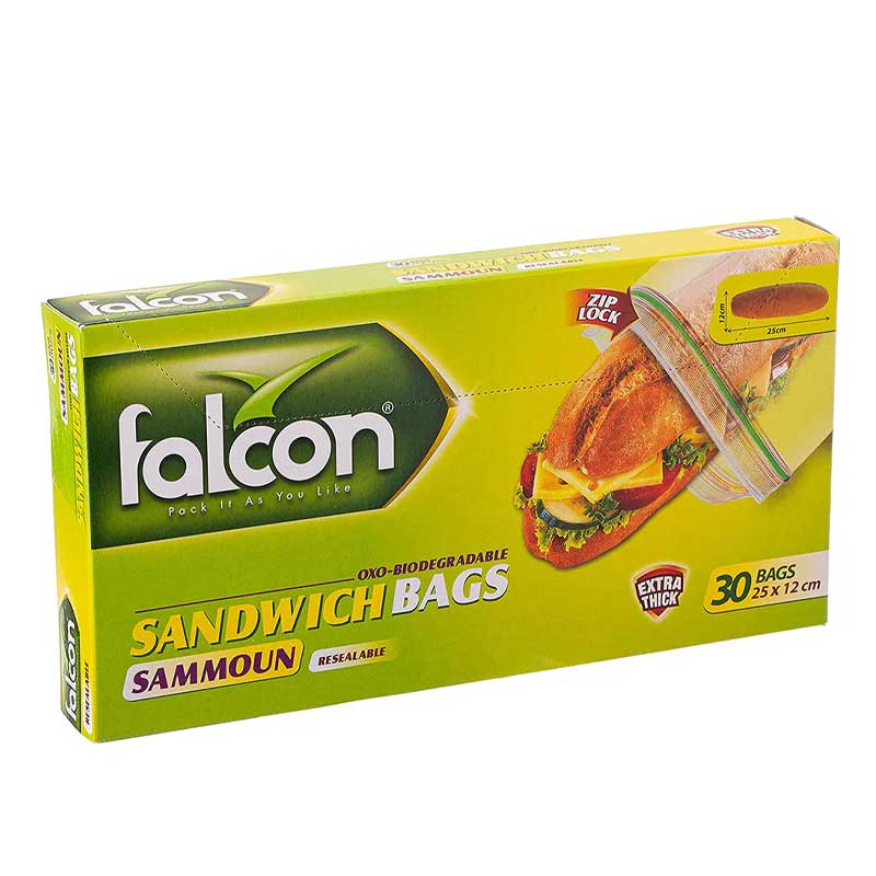 FALCON SAMOON SANDWICH BAG (25 X 12 CM) BIG