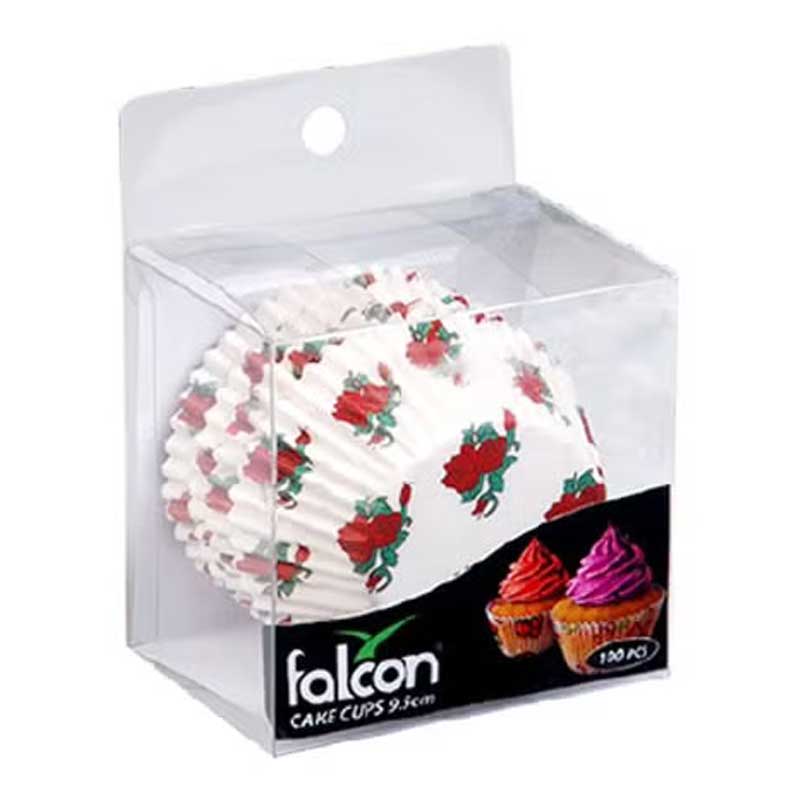FALCON CAKE CUP FLORAL 6 CM