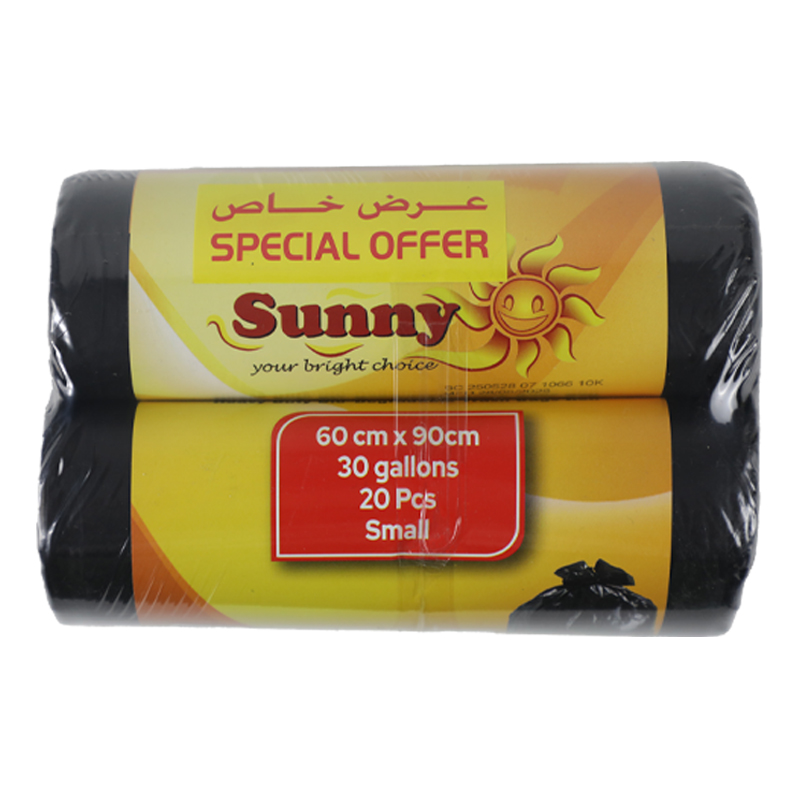 SUNNY GARBAGE BAGS 60X90 2X20S