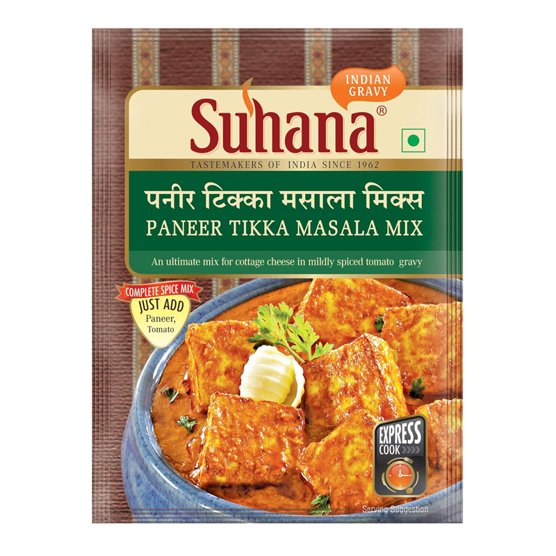 SUHANA PANEER BUTTER MASALA READY TO COOK MIX 50GM