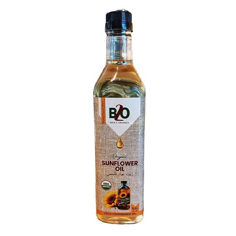 BACK 2 ORGANICS SUNFLOWER OIL 1LTR