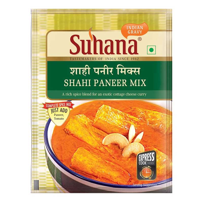 SUHANA SHAHI PANEER READY TO COOK MIX 50GM