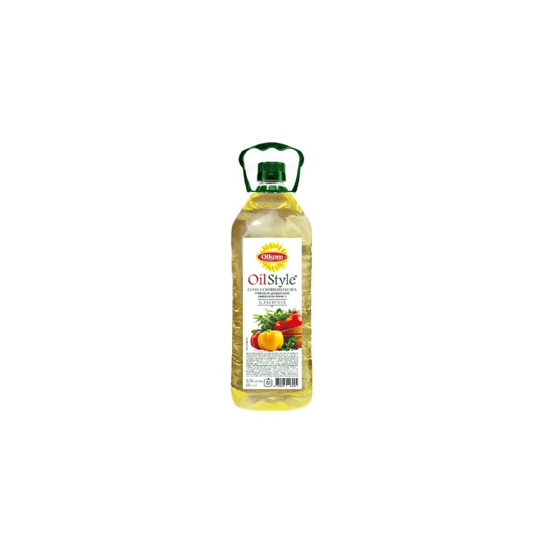 OLKOM OILSTYLE SUNFLOWER OIL 3LTR