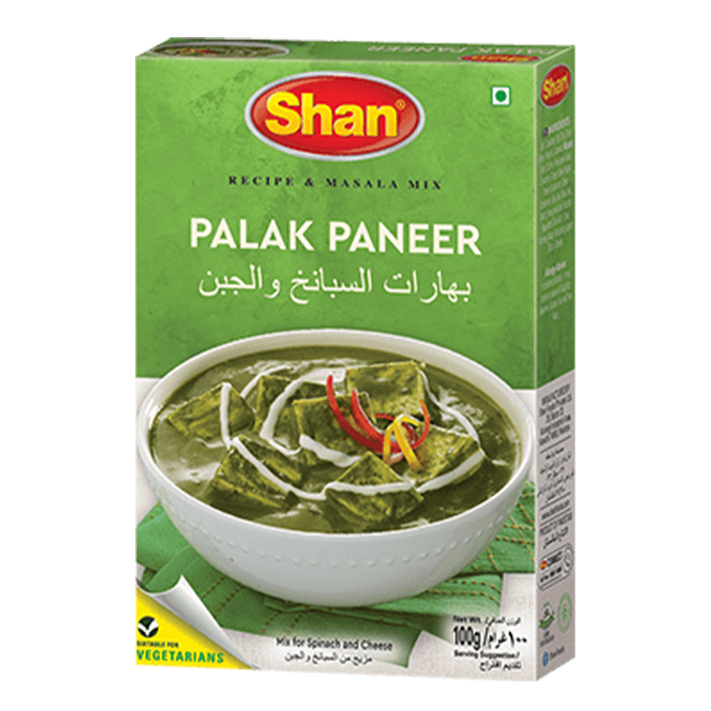 SHAN PALAK PANEER 100GM