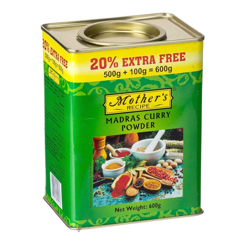 M/RECIPE MADRAS CURRY POWDER500@ 20% EXTRA